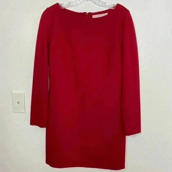 Trina Turk Red Sheath Dress - Picture 2 of 6